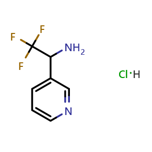 2,2,2-trifluoro-1-(pyridin-3-yl)ethanamine hydrochloride