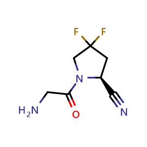 (S)-1-(2-aminoacetyl)-4,4-difluoropyrrolidine-2-carbonitrile