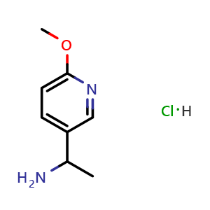 1-(6-methoxypyridin-3-yl)ethanamine hydrochloride