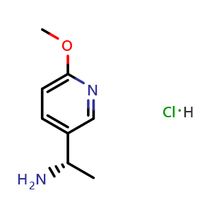 (S)-1-(6-methoxypyridin-3-yl)ethanamine hydrochloride