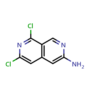 6,8-dichloro-2,7-naphthyridin-3-amine
