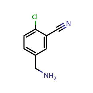 5-(aminomethyl)-2-chlorobenzonitrile