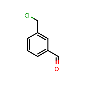 Chemical structure of 3-(Chloromethyl)-benzaldehyde , CAS 77072-00-5, AChemBlock W172657