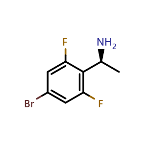 (1S)-1-(4-bromo-2,6-difluorophenyl)ethylamine