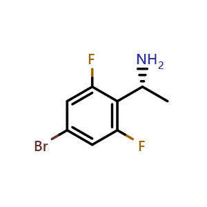 (1R)-1-(4-bromo-2,6-difluorophenyl)ethylamine