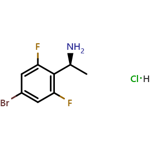 (1S)-1-(4-bromo-2,6-difluorophenyl)ethylamine hydrochloride