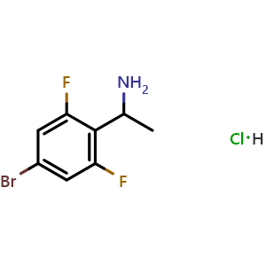 1-(4-bromo-2,6-difluoro-phenyl)-ethylamine hydrochloride