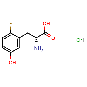 (R)-2-amino-3-(2-fluoro-5-hydroxyphenyl)propanoic acid hydrochloride