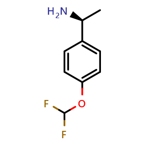 (1S)-1-[4-(difluoromethoxy)phenyl]ethan-1-amine