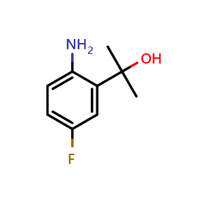 2-(2-amino-5-fluorophenyl)propan-2-ol