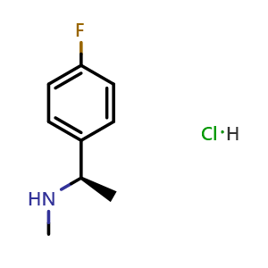 (R)-n-methyl-1-(4-fluorophenyl)ethylamine hydrochloride