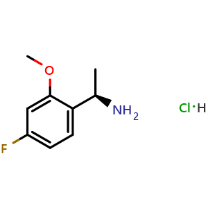 (1R)-1-(4-fluoro-2-methoxyphenyl)ethan-1-amine hydrochloride