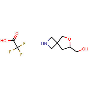 6-oxa-2-azaspiro[3.4]octan-7-ylmethanol;2,2,2-trifluoroacetic acid