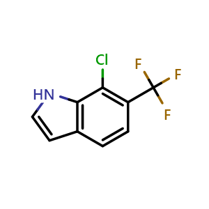 7-chloro-6-(trifluoromethyl)-1H-indole