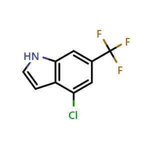 4-chloro-6-(trifluoromethyl)-1H-indole