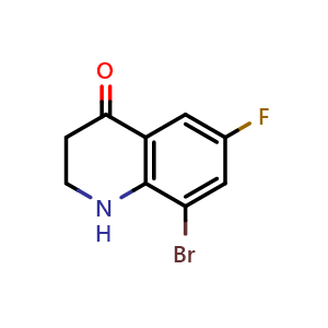 8-bromo-6-fluoro-2,3-dihydroquinolin-4(1h)-one
