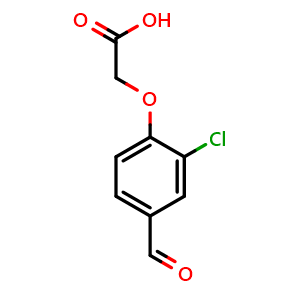 2-(2-Chloro-4-formylphenoxy)acetic acid