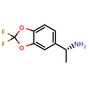 (1R)-1-(2,2-difluorobenzo[3,4-d]1,3-dioxolan-5-yl)ethylamine