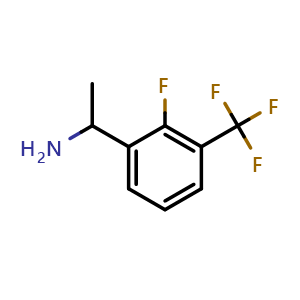 1-[2-fluoro-3-(trifluoromethyl)phenyl]ethan-1-amine