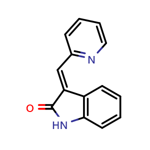Chemical structure of (E/Z)-GSK-3beta inhibitor 1 , CAS 3367-88-2, AChemBlock W173218