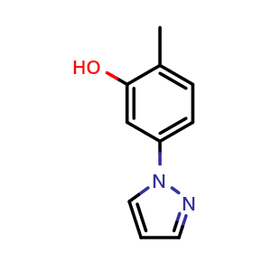 2-methyl-5-(1H-pyrazol-1-yl)phenol