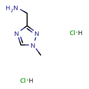 (1-methyl-1,2,4-triazol-3-yl)methanamine dihydrochloride