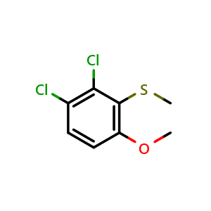 (2,3-Dichloro-6-methoxyphenyl)(methyl)sulfane