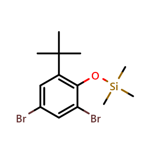 (2,4-Dibromo-6-(tert-butyl)phenoxy)trimethylsilane