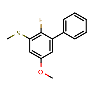(2-Fluoro-5-methoxy-[1,1'-biphenyl]-3-yl)(methyl)sulfane