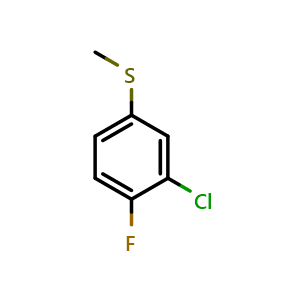 (3-Chloro-4-fluorophenyl)(methyl)sulfane