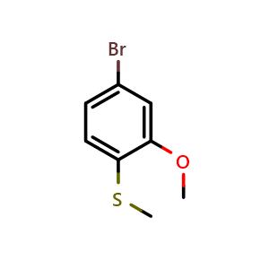 (4-bromo-2-methoxyphenyl)(methyl)sulfane