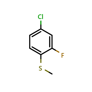 (4-Chloro-2-fluorophenyl)(methyl)sulfane