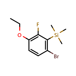 (6-Bromo-3-ethoxy-2-fluorophenyl)trimethylsilane
