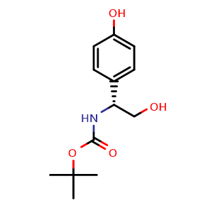 (R)-tert-butyl (2-hydroxy-1-(4-hydroxyphenyl)ethyl)carbamate