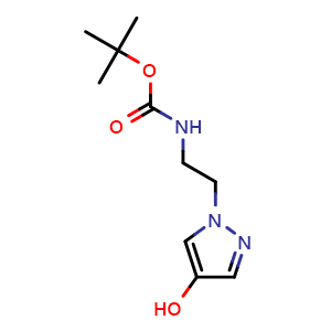 [2-(4-Hydroxy-pyrazol-1-yl)-ethyl]-carbamic acid tert-butyl ester