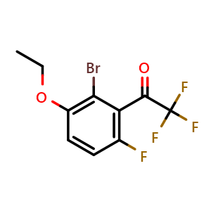 1-(2-Bromo-3-ethoxy-6-fluorophenyl)-2,2,2-trifluoroethanone