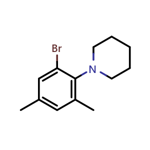 1-(2-Bromo-4,6-dimethylphenyl)piperidine