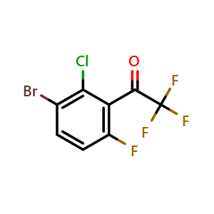 1-(3-Bromo-2-chloro-6-fluorophenyl)-2,2,2-trifluoroethanone