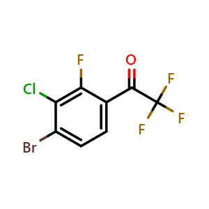 1-(4-Bromo-3-chloro-2-fluorophenyl)-2,2,2-trifluoroethanone
