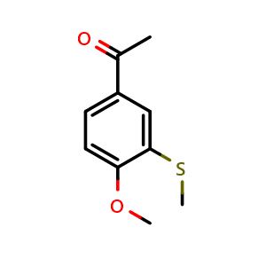 1-(4-Methoxy-3-(methylthio)phenyl)ethanone