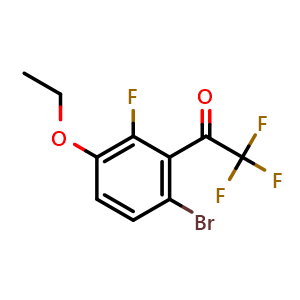 1-(6-Bromo-3-ethoxy-2-fluorophenyl)-2,2,2-trifluoroethanone