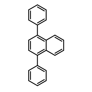 Chemical structure of 1,4-Diphenylnaphthalene , CAS 796-30-5, AChemBlock X174988