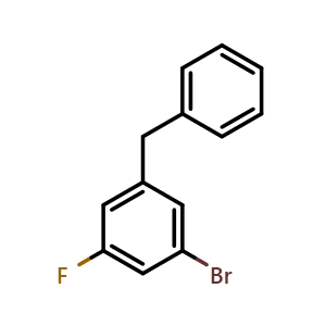 1-Benzyl-3-bromo-5-fluorobenzene