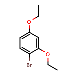 Chemical structure of 1-Bromo-2,4-diethoxybenzene , CAS 121550-99-0, AChemBlock X175083