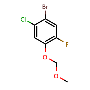 1-bromo-2-chloro-5-fluoro-4-(methoxymethoxy)benzene