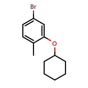 1-Bromo-3-cyclohexyloxy-4-methylbenzene