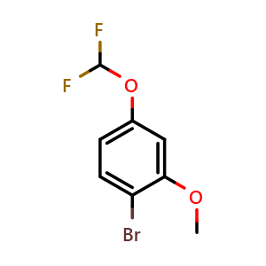 1-Bromo-4-(difluoromethoxy)-2-methoxybenzene