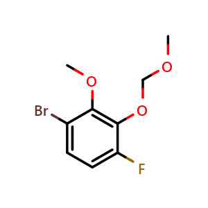 1-Bromo-4-fluoro-2-methoxy-3-(methoxymethoxy)benzene