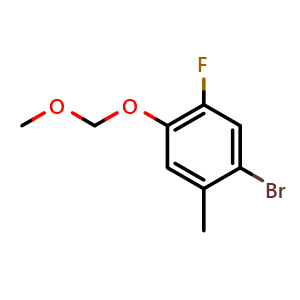 1-Bromo-5-fluoro-4-(methoxymethoxy)-2-methylbenzene