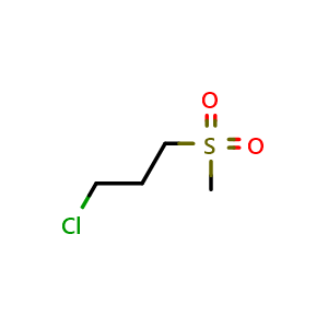 Chemical structure of 1-Chloro-3-methanesulfonyl-propane , CAS 54533-11-8, AChemBlock X175443